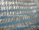vegetable heating energy saving greenhouse shade netting with plastic stripes