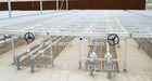 movable Plant nursery equipment steel bed with aluminum frame , 1.5m wide