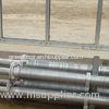 Hot - galvanized steel Greenhouse heating pipes with wings , 5/4"