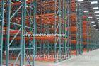 Steel Q235 Double Deep Pallet Racking , Galvanized Storage Racking System