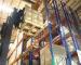 Warehouse Antirust Double Deep Pallet Rack , Push Back Pallet Racking System