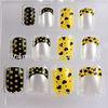 Custom Acrylic / Gel Cute Polka Dot Nails Beautiful Heart Nail Art