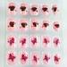 Pretty Dog Butterfly Pattern Cartoon Fake Nails Art , Full Cover False Nails