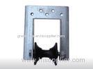 3/4" , 1" galvanized steel sheet Greenhouse shading systems tube supporter with single plastic wheel