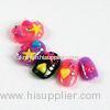 Heart And Star Colorful Print Kids False Fingernails Lovely 3D Artist Nail
