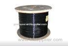 Black Greenhouse shading systems coated steel cable with plastic coating outside