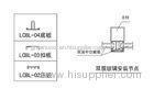 Rustless Greenhouse aluminum profiles afor double - glass greenhouse