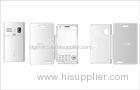 8G White Mobile PDA Phones 950mAh with Leather case