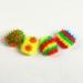 Pineapple Spiky Silicone Fake Nails Full Cover Fruit Fake Fingernails For Kids