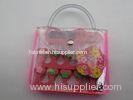 Re-usable Fake Nail Kits Flower Shape Nail File And Toe Divider