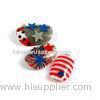 Fashionable Star Diamond 3D Fake Nails Heart Artist Nail Cover For Kids