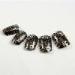 Custom Beautiful Fake Nails For Girls Salon Plastic Leopard Print Nail