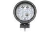 Truck , Excavator 60W round led work light PC Lens , Cree led work lamp 12v 24v