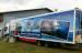 Luxury 7D Trailer / Truck Cinema Systems With 12 seats Motion Chairs , Pneumatic System