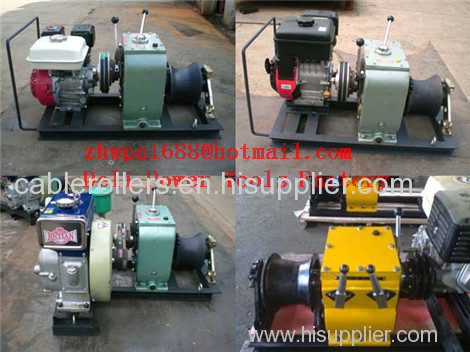 Cable bollard winch Cable Drum Winch Cable pulling winch