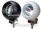 25W Cree Led Work Light 12v Waterproof , Black White Housing Cree Led Running Lights