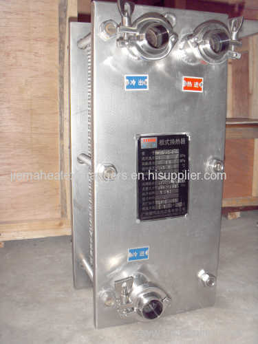 plate heat exchangers(milk heating or cooling)