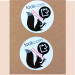 best quality circle printing logo label sticker