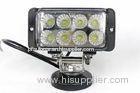 Rectangle 24w Led Work Light , IP68 High Power Off Road Lights For Heavy Duty Vehicles