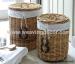 white wicker laundry basket