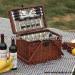 wicker basket picnic basket