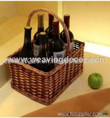 wicker basket picnic basket storage basket for garden