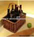 wicker basket picnic basket