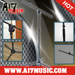 AI7MUSIC Easy Height Adjust Microphone Stand With Telescopic Boom