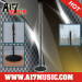AI7MUSIC Easy Height Adjust Round Base Microphone Stand