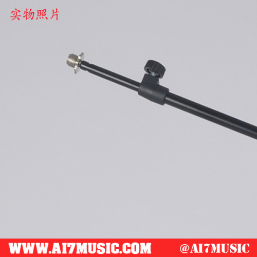 AI7MUSIC Easy Height Adjust Microphone Stand With Boom