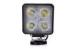 Led Off Road Driving Lights , 2880LM Square Led Work Lights For Trucks Shockproof