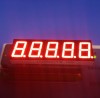 Super Red 5-digit 0.56" 7 segment led display common anode for digital indicator