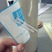 PET transparent self adhesive waterproof label with LOGO