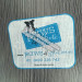 PET transparent self adhesive waterproof label with LOGO