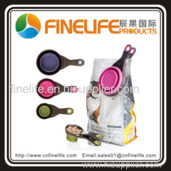 Plastic Pet Food Clip Scoop