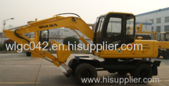 mini wheel excavator 8 ton