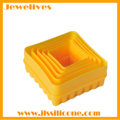 Square shape Plastic Mini tool cookie cutter