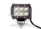 1440 Lumen 4'' led Work Light Bar Double Row Shakeproof Flood / Spot / Combo Beam