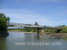 Temporary Steel Deck Bailey Bridge Professional With High Strength