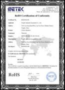 RoHS certificate for power mixer