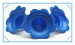 Hawaii shaved ice flower cup blue color manufacture