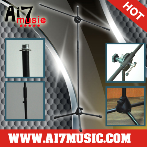 AI7MUSIC Easy Height Adjust Microphone Stand W / boom