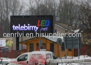 P20mm Outdoor Advertising LED Screen Digital Billboards in Poland