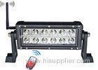Straight Remote Control 2520lm Flashing Led Amber Light Bars For Trucks CE Rohs Approved