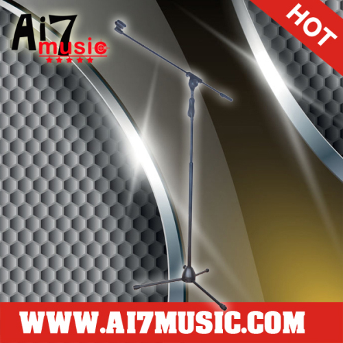 AI7MUSIC Easy Height Adjust Microphone Stand With Boom