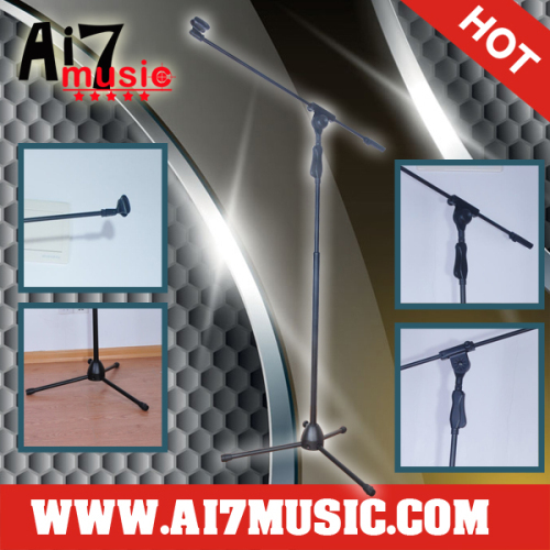 AI7MUSIC One hand height adjust microphone stand with boom