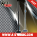 AI7MUSIC Easy spring touch height adjust Round Base microphone stand