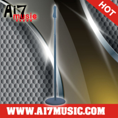 AI7MUSIC One hand height adjust Round base microphone stand