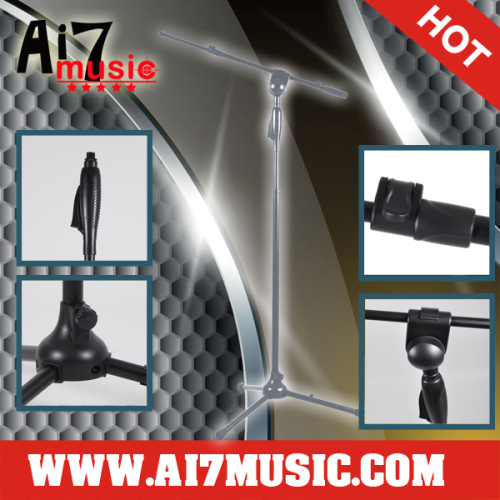 AI7MUSIC One hand height adjust microphone stand