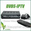 110V 220V Europe IPTV+DVB-S2 WiFi Network Tv Box With Record / Playback